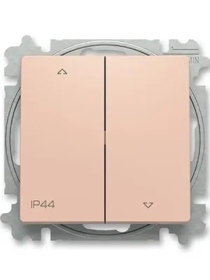 Nová Kolekce 3559T-A88940 242 Ovládač žaluziový, s krytem, řazení 1/0+1/0, IP44