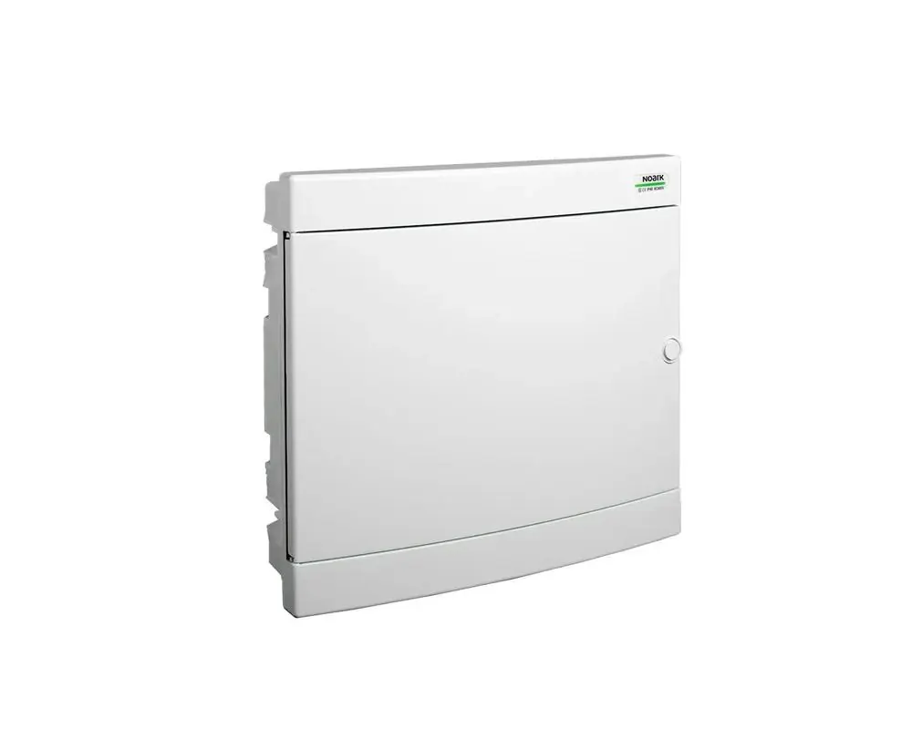 Oblíbený PNF 2x18W Plastová rozvodnice, bílé dveře, montáž pod omítku, IP40, 2 řady, 2x18 modulů