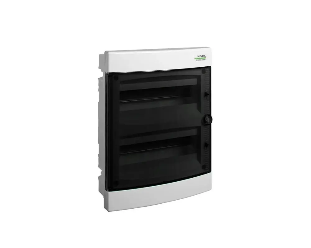 Kup Teď PNF 24T Plastová rozvodnice, průhledné dveře, montáž pod omítku, IP40, 2 řady, 2x12 modulů