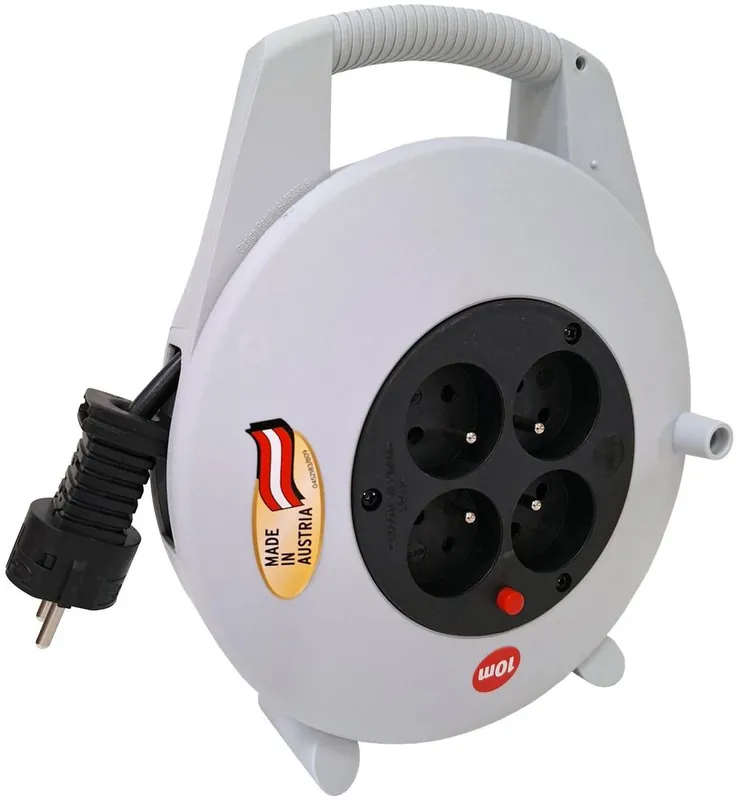 Nová Kolekce 1093751055 Prodlužovák 10m - box 4zásuvka (H05VV-F) 3G1,5