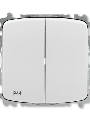 3559A-A52940 S Přepínač dvojitý střídavý, s krytem, řazení 6+6, IP44, bezšroubové svorky Koupit Online