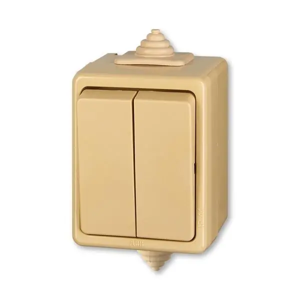 Expresní Doručení 3553-52929 D Přepínač střídavý dvojitý, řazení 6+6, IP44