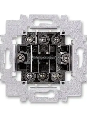 Must-Have 3558-A52340 Přístroj přepínače dvojitého střídavého, řazení 6+6